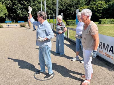 Kennismakingsmiddag Jeu de boules op dinsdag 8 juli