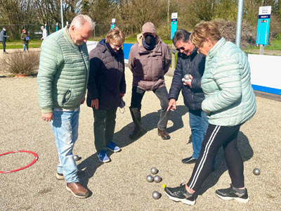 Kennismakingsmiddag Jeu de boules op dinsdag 14 april
