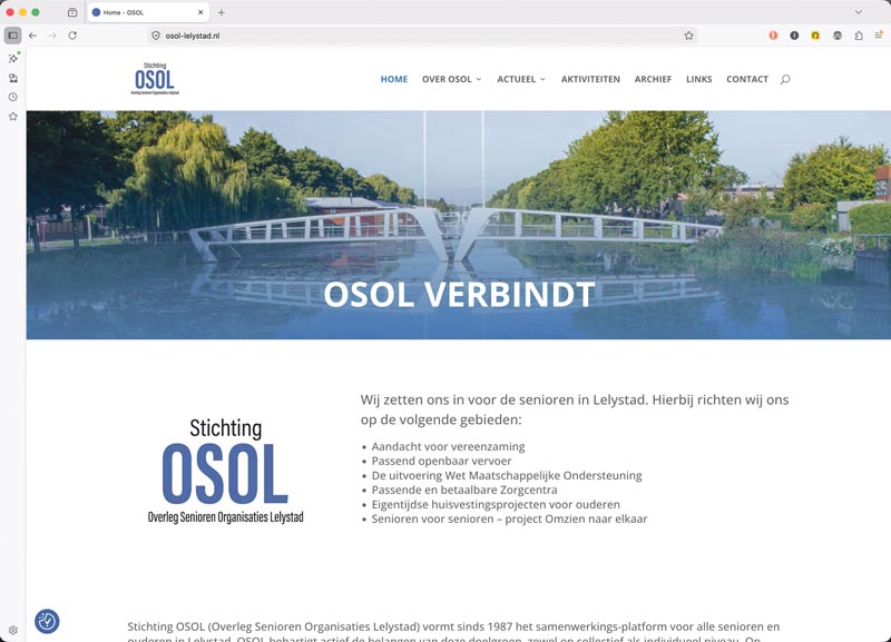 Osol-website St Jansdal in transitie