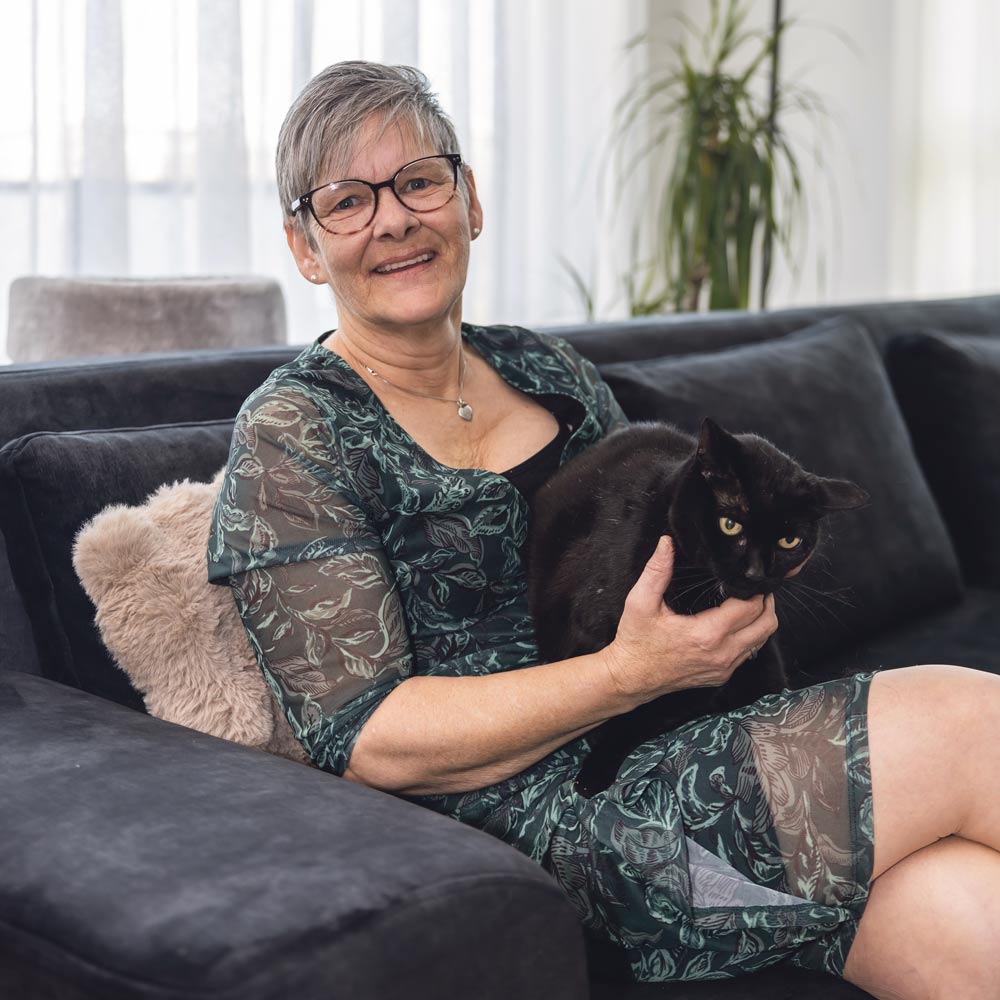 Centrada Een foto van huurders van een pand van Centrada dat bezoek krijgt van tijdne sde Centrada doe dag