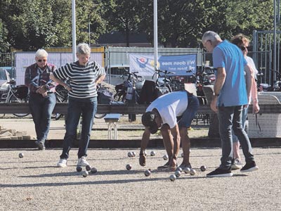 Kennismakingsmiddag Jeu de boules op dinsdag 13 oktober